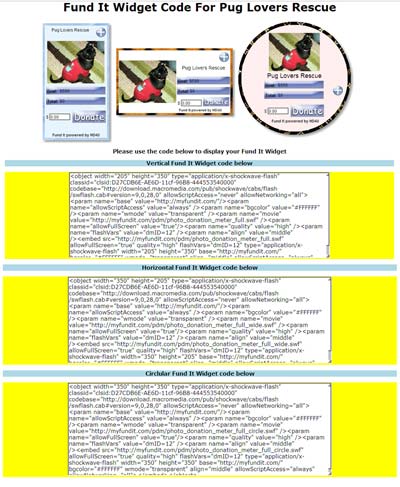 Admin Screen Shots